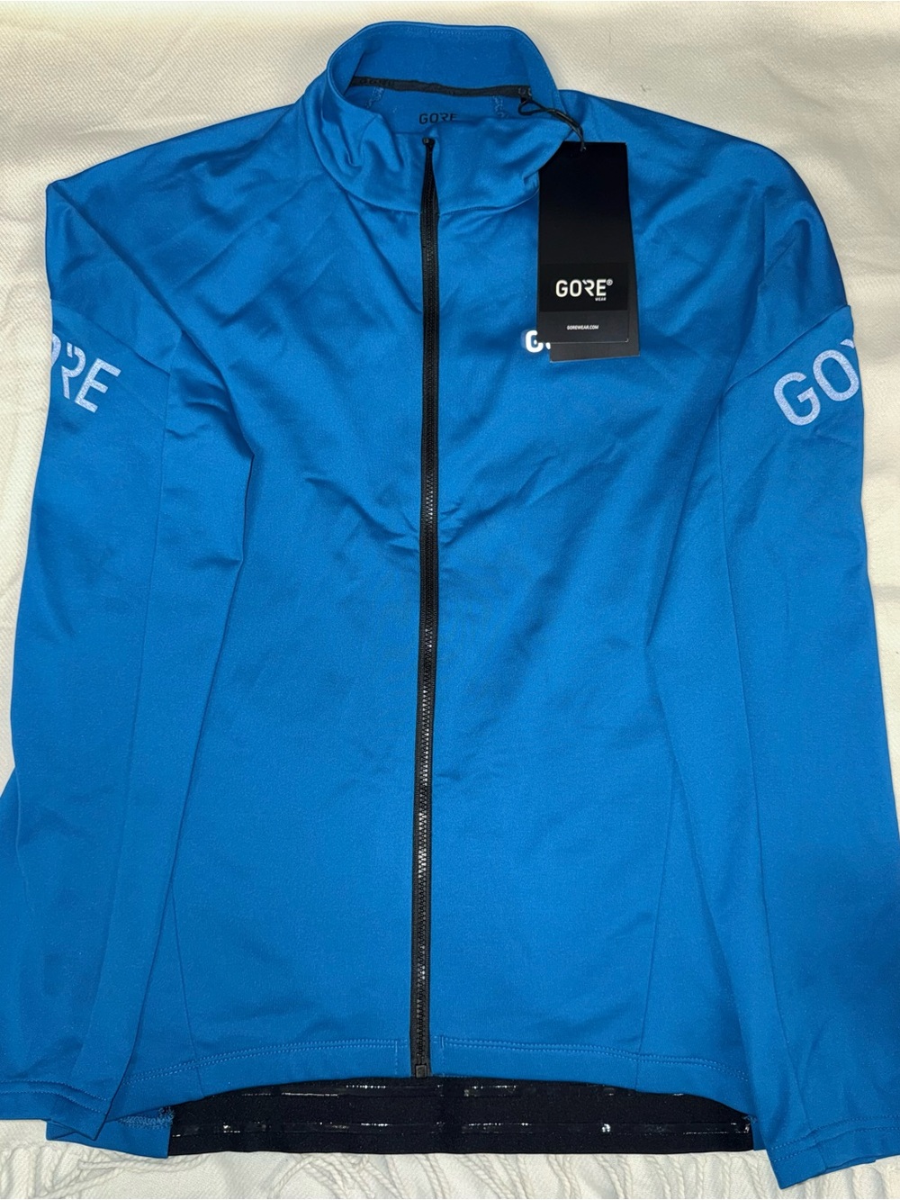 GORE® Men's Blue Lightweight Zip-Up Jacket